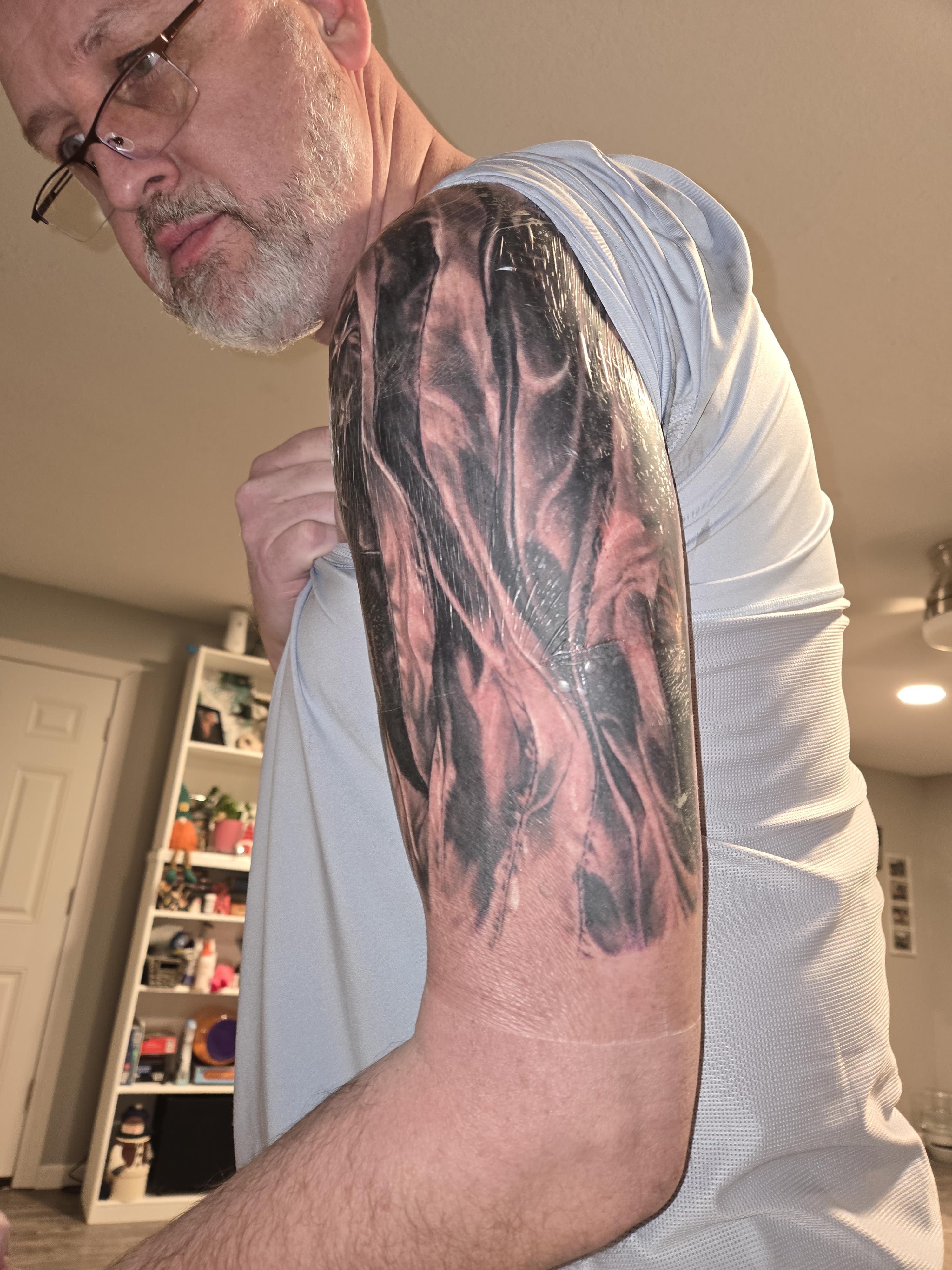 Finished tattoo